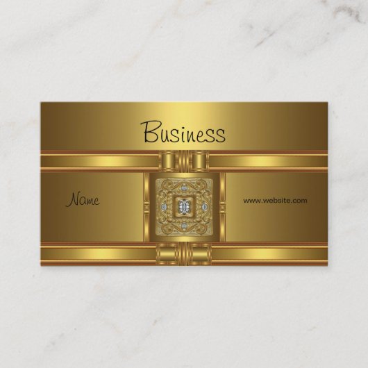 Profil Carte de visite Gold sur Gold Jewel (Devant)