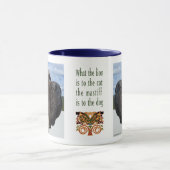 Profil de mastiff avec la tasse de citation (Centre)