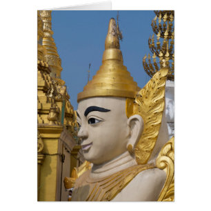 Profil de statue de Bouddha