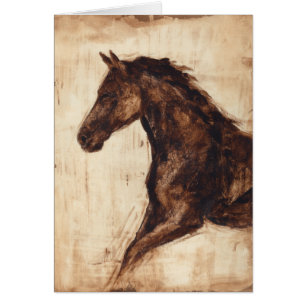 Profil du cheval sauvage Brown
