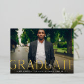 Profil élevé | Photo Faire-part d'obtention d'un d (Debout devant)