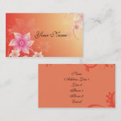 Profil et/ou Carte de visite de Designer Ladies (Devant / Derrière)