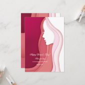 Profil féminin Carte de jour pour femmes (Devant/Arrière en situation)