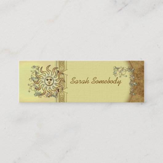 Profil maigre ou carte de visite de Litha Sun (Devant)