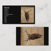 profil ou carte de visite, élan (Devant / Derrière)