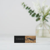 profil ou carte de visite, sauter de coyote (Debout devant)