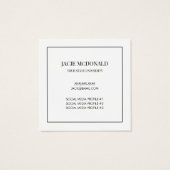 Profil photo de la graduation blanche Insertion (Dos)