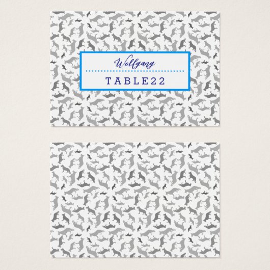 Profile Card (Devant & derrière)