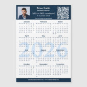 Profile Financial Planner 2026 Calendar Magnet (Devant)