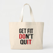 Profiteer niet van het beste - DOE HET Grote Tote Bag (Voorkant)