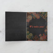 Profiteer snel van Florals op de achtergrond van h Kaart (Binnen)