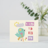 Profiteer snel van Northumbrian Post Card Briefkaart (Staand voorkant)