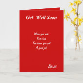 Profiteer snel van wenskaarten met baas kaart (Gele Bloem)