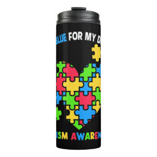 Profiteer van dit Shirt cadeau voor Autism Awarene Thermosbeker