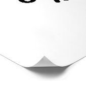 Profiteer van een positieve grafische weergave poster (Hoek)