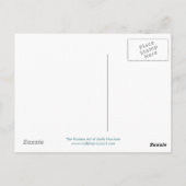 Profiter de la Nuit  Carte postale de chat sorcièr (Dos)