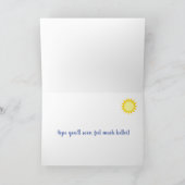 Profitez bien de la carte d'art Word de chirurgie (Intérieur)