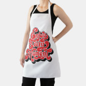 "Profitez de chaque instant - tablier cuisine" (Insitu)