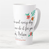 Profitez de chaque tasse de latte quotidienne (Angle droit)