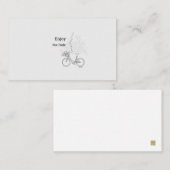 Profitez de la balade : Carte de visite minimalist (Devant / Derrière)