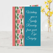 Profitez de la carte de chirurgie oculaire, nymphe (Fleur jaune)