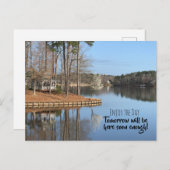 Profitez de la carte postale Day Lake (Devant / Derrière)