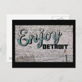 Profitez de la carte postale Detroit (Devant / Derrière)