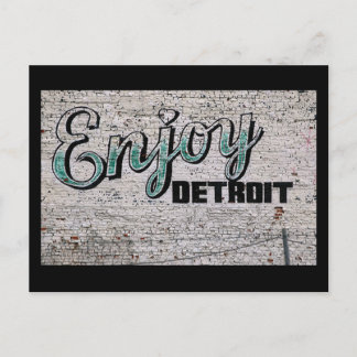 Profitez de la carte postale Detroit