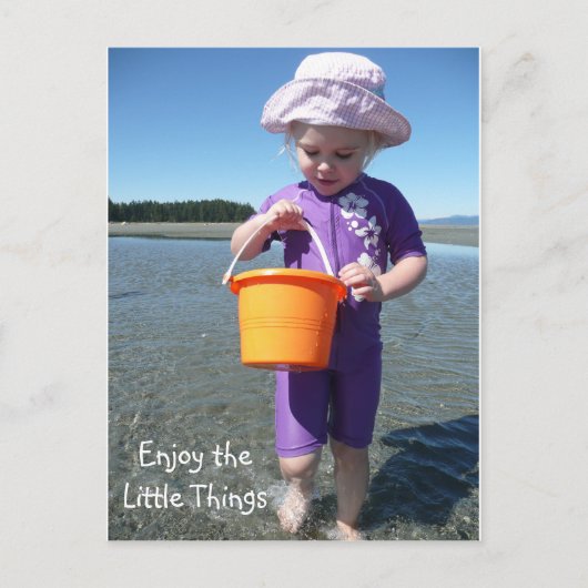 Profitez de la carte postale Little Things (Devant)