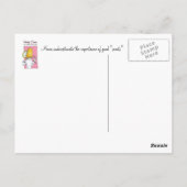 Profitez de la carte postale parfum (Dos)