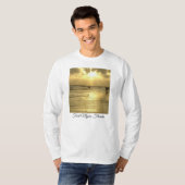 Profitez de la plage au T-shirt Sunset (Devant entier)