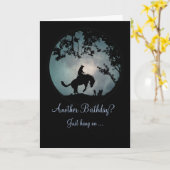 Profitez de la promenade Cowboy carte d'anniversai (Fleur jaune)