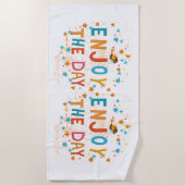 Profitez De La Serviette Day Beach (Devant)