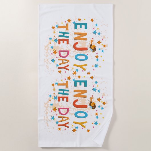 Profitez De La Serviette Day Beach (Devant)