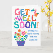 Profitez de l'accident avec la carte Fleurs Lumine (Fleur jaune)