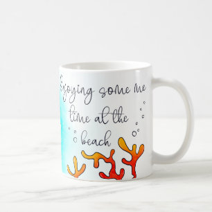 Profitez de mon temps à la Beach Mug