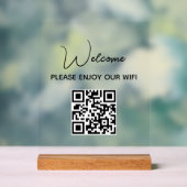 Profitez De Notre Wifi | WIFI Welcome QR Code (Neutre)