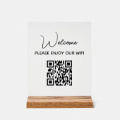 Profitez De Notre Wifi | WIFI Welcome QR Code (Recto)