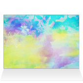 Profitez de votre carte d'aquarelle de chien dansa (Intérieur Horizontal (Haut))