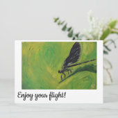 Profitez de votre vol, carte de voyage - Large yeu (Debout devant)