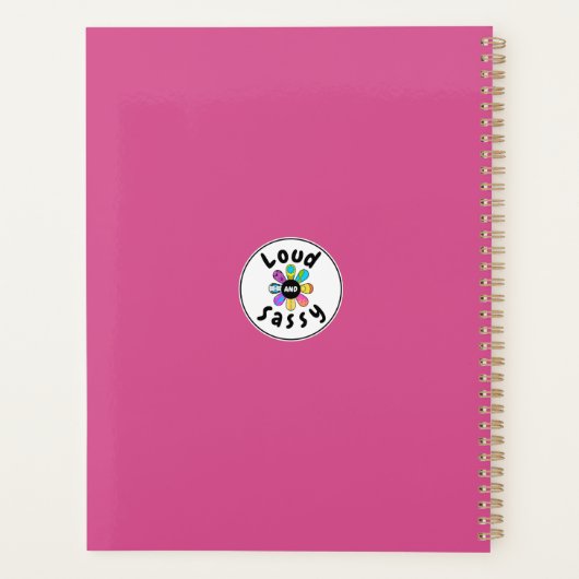 Profitez des choses simples Pretty Rose et Or (Dos)