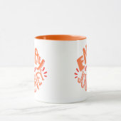 Profitez du voyage - Mug Motivationnel Rétro (Centre)