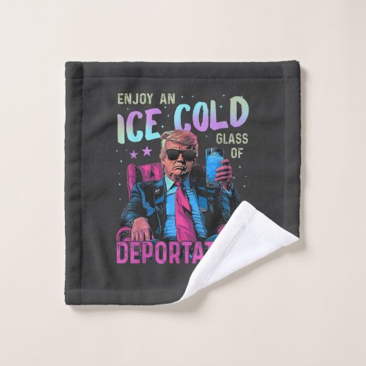 Profitez d'un Glace Froide (Gant de toilette)