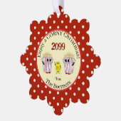 Profitez D'Un Noël Marron ! Carte d'ornement Popco (Gauche)