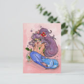 "PROFONDÉMENT" en carte postale de pensée par (Debout devant)