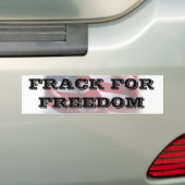 Profracking-bumpersticker Bumpersticker (Op auto)