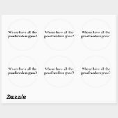 Profreaders Ronde Sticker (Vel)