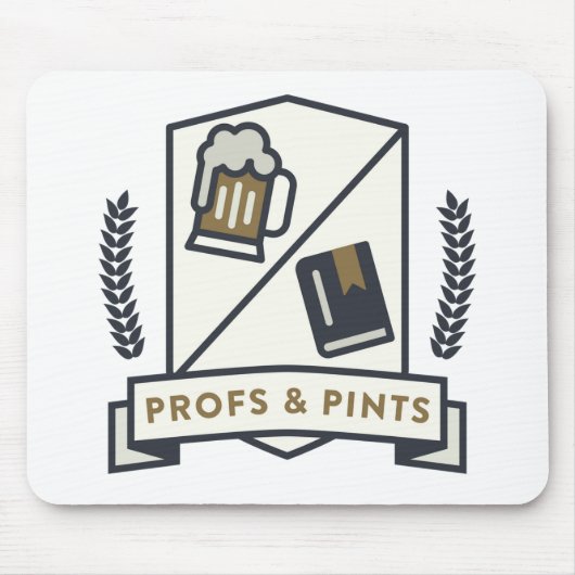 Profs en Pints mousepad Muismat (Voorkant)