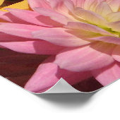 Profusie van Dahlias Poster (Hoek)