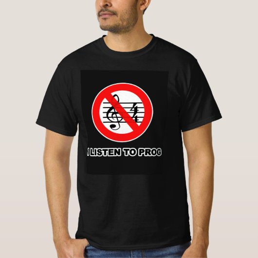 Prog rock t-shirt (Voorkant)